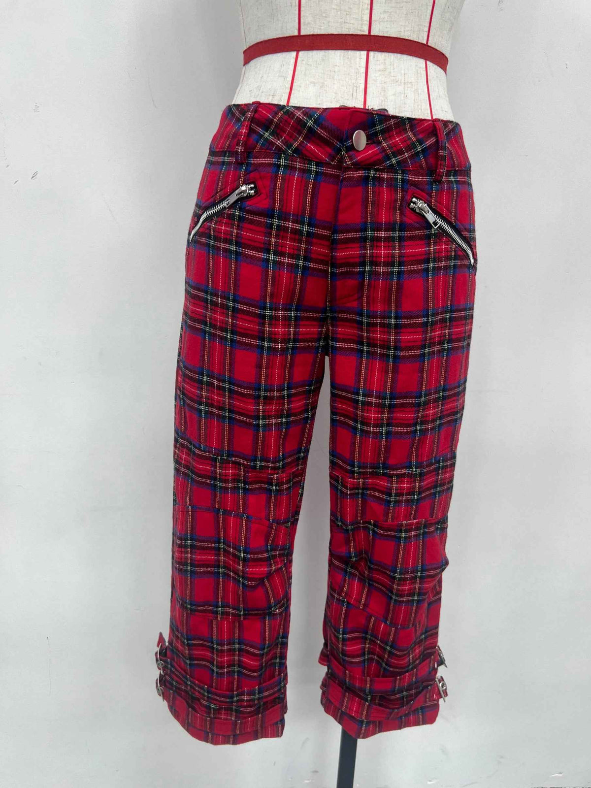 Plaid Capris - duncehatclub